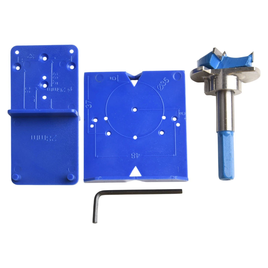 Hinge Drill Tool for Cabinet Installation