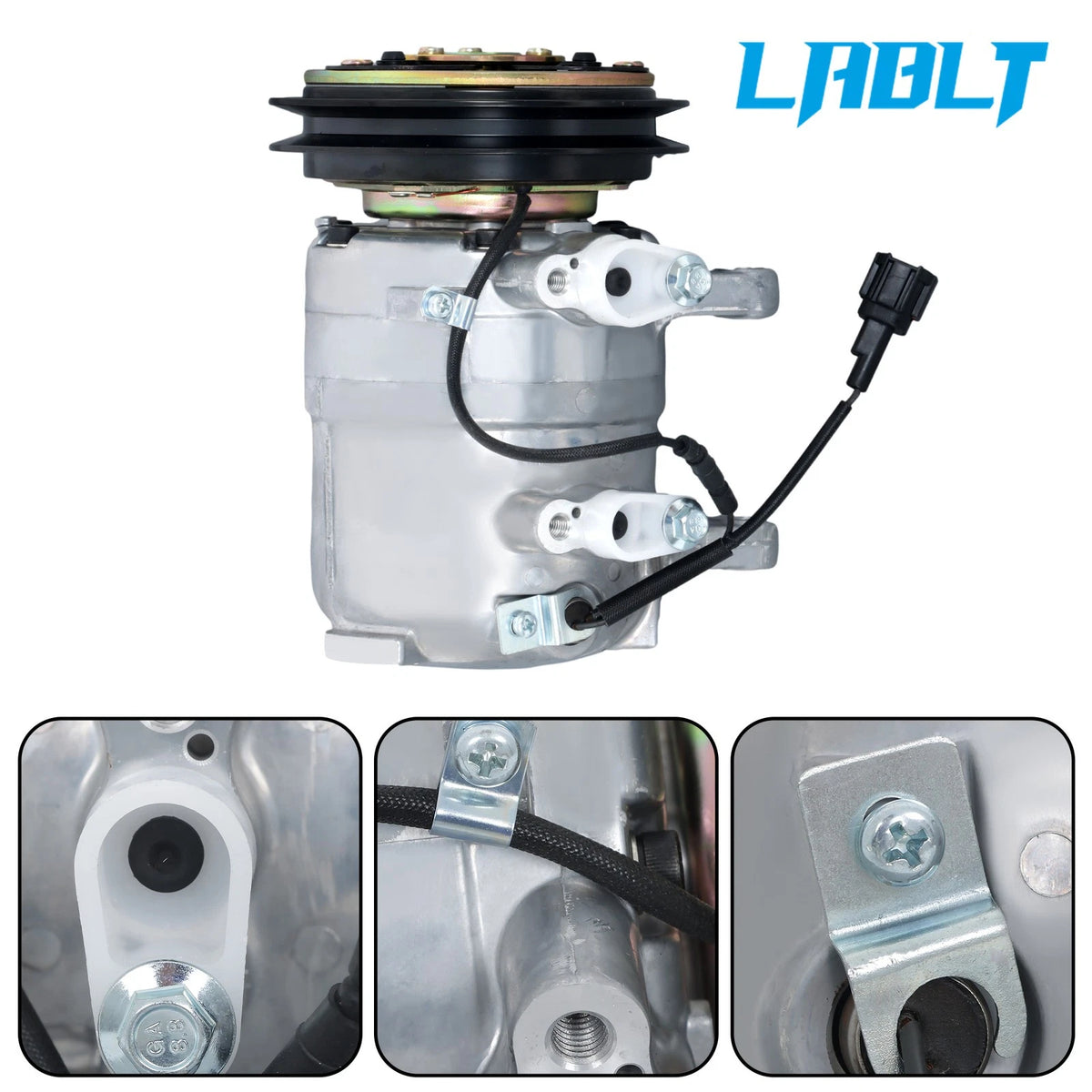 A/C Compressor w/ Clutch CO10607C for Nissan Frontier (1998–2004)