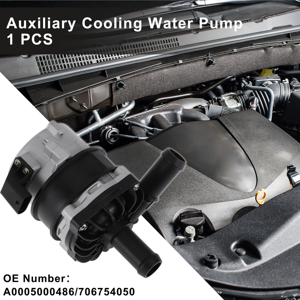 Auxiliary Cooling Water Pump Replacement for Mercedes-Benz W218 (2012–2018)