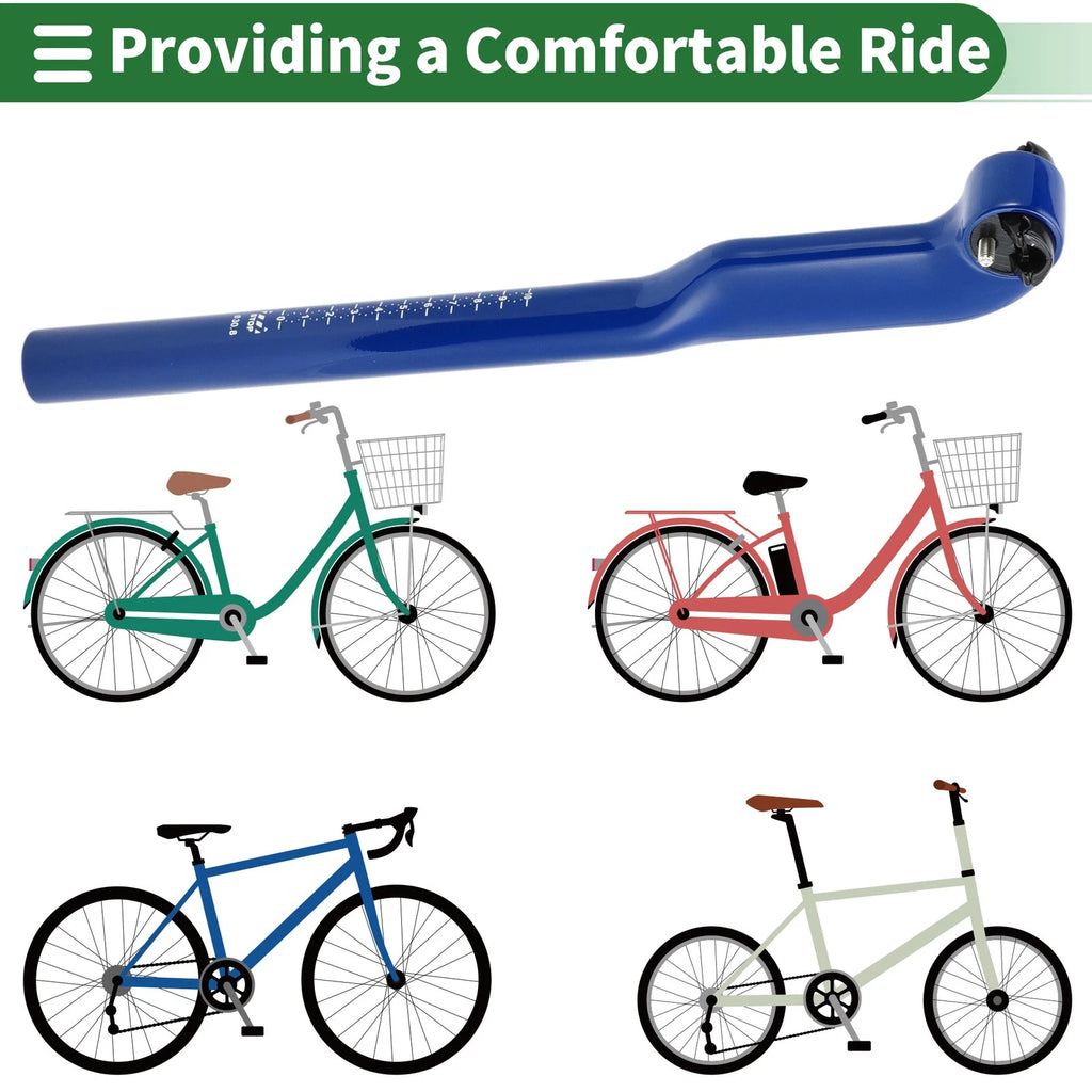 Height Adjustable Seat Post 30.8x400mm 25 Degree for Blue Carbon MTB (2010–2019)