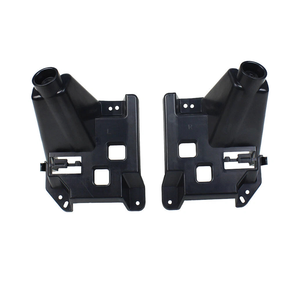 2X Black Rear Taillight Bracket for Jeep Wrangler JL (2018–2019)
