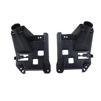 2X Black Rear Taillight Bracket for Jeep Wrangler JL (2018–2019)