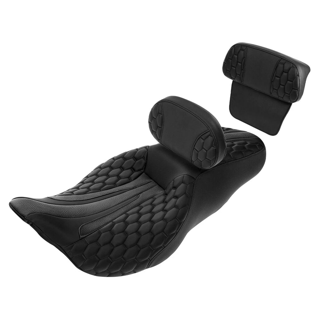 Backrest Pad for Harley Touring Road Glide (2014–2023)