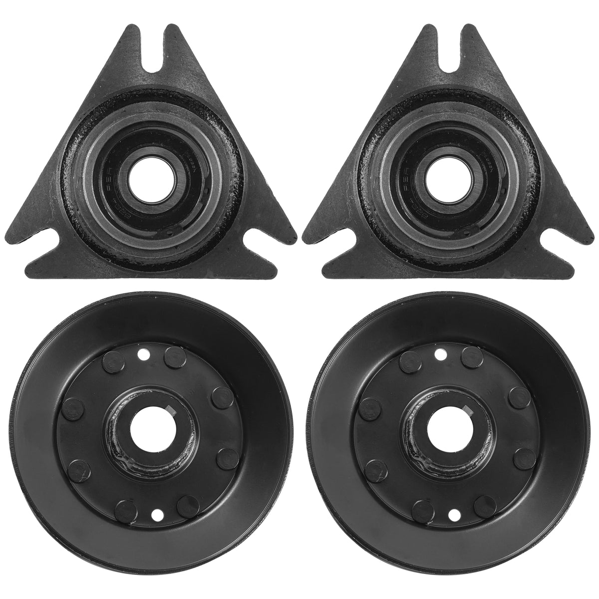 Deck Spindle and Pulley Replacement for John Deere 322 330 332 420 (50")