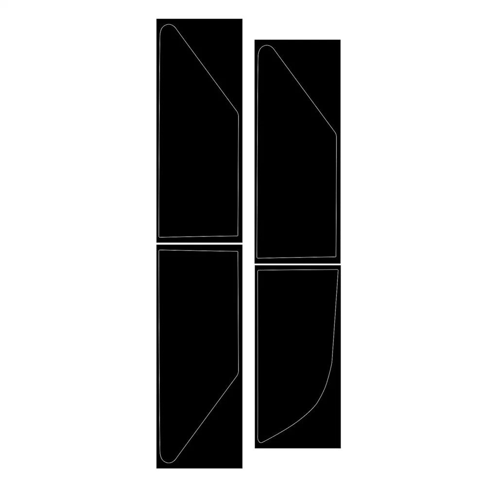 Smoke Tail Light Overlay Tint Vinyl Film for Dodge Durango (2014–2021)