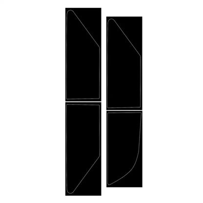 Smoke Tail Light Overlay Tint Vinyl Film for Dodge Durango (2014–2021)