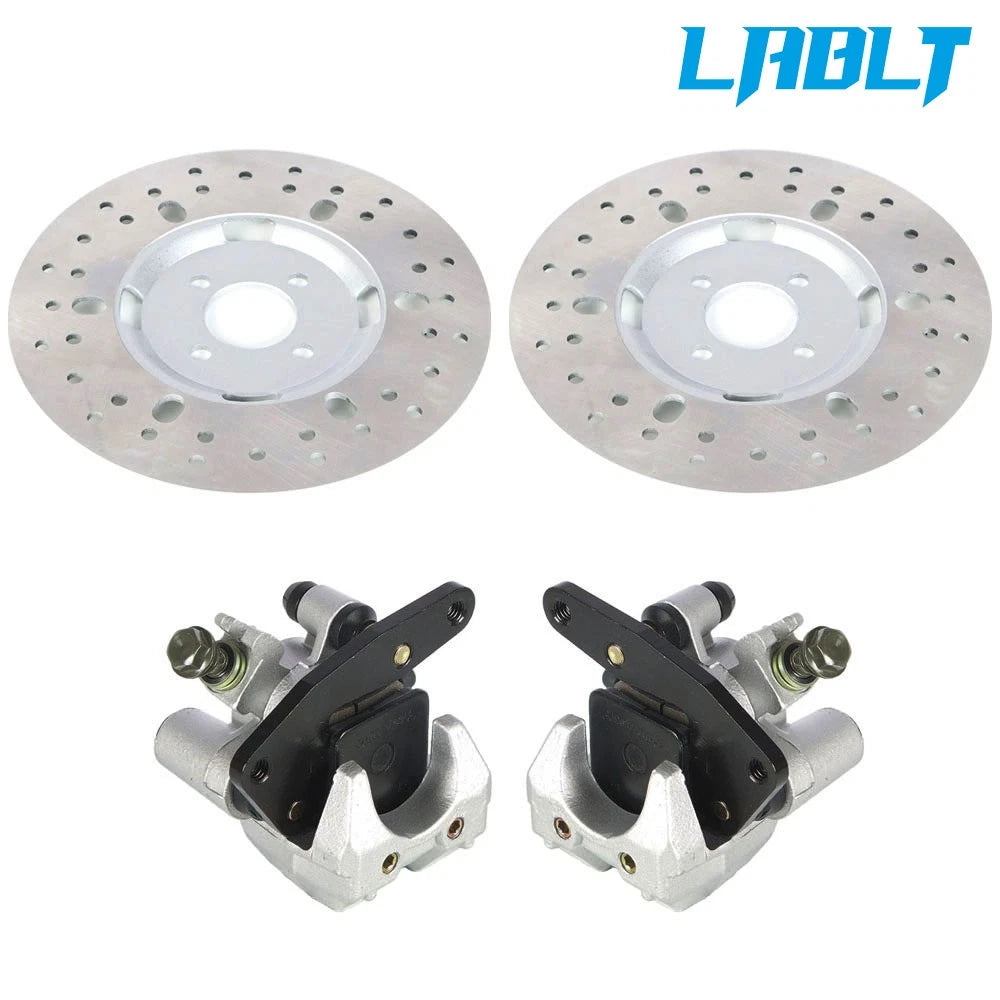 Front Brake Calipers & Disc Rotors for Yamaha Big Bear 350 (1999)