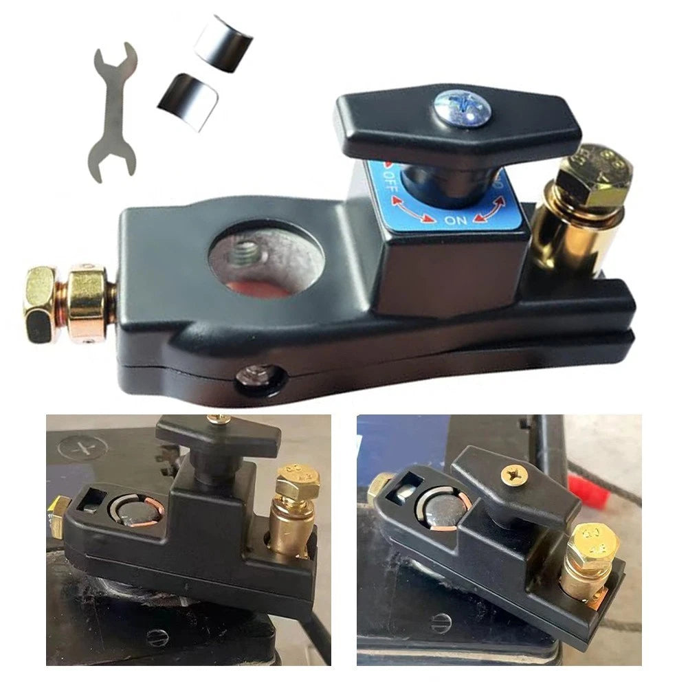 Battery Kill Switch Isolator for 12V 24V Vehicles and Boats