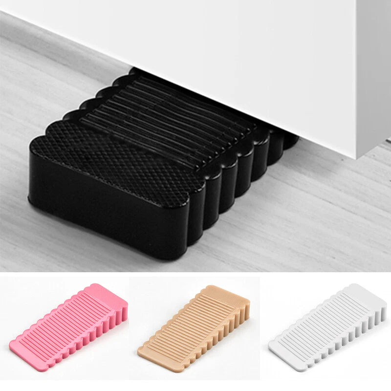 Silicone Wedge Door Stopper for Home (Anti-skid, Anti-collision)