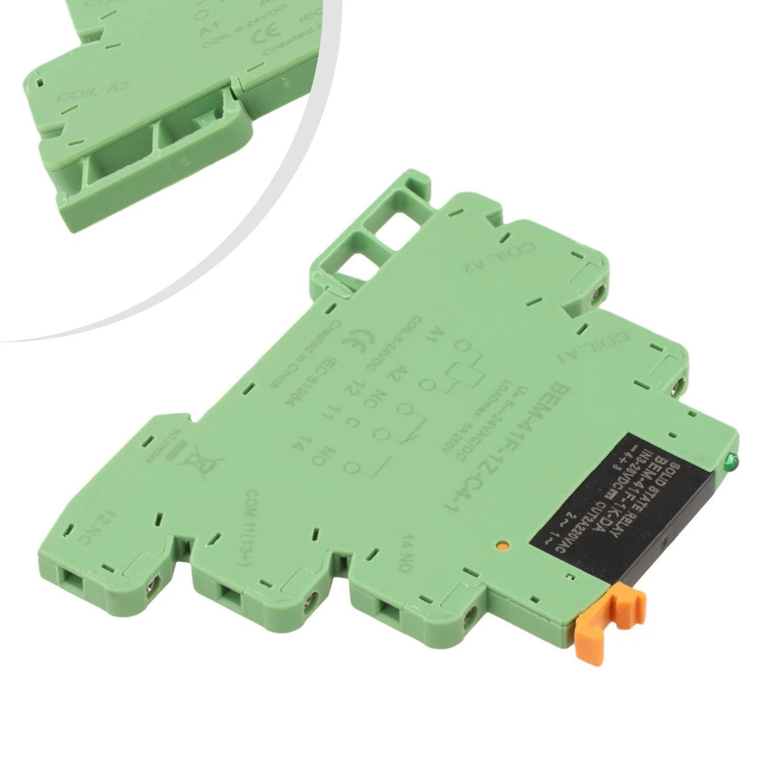 2X 2mm Thin Solid State Relay Module for Efficient Wiring Installations