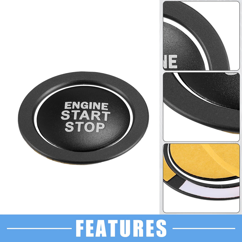 Start Stop Ignition Button Cover Decal Replacement for Toyota Camry (2012–2024)