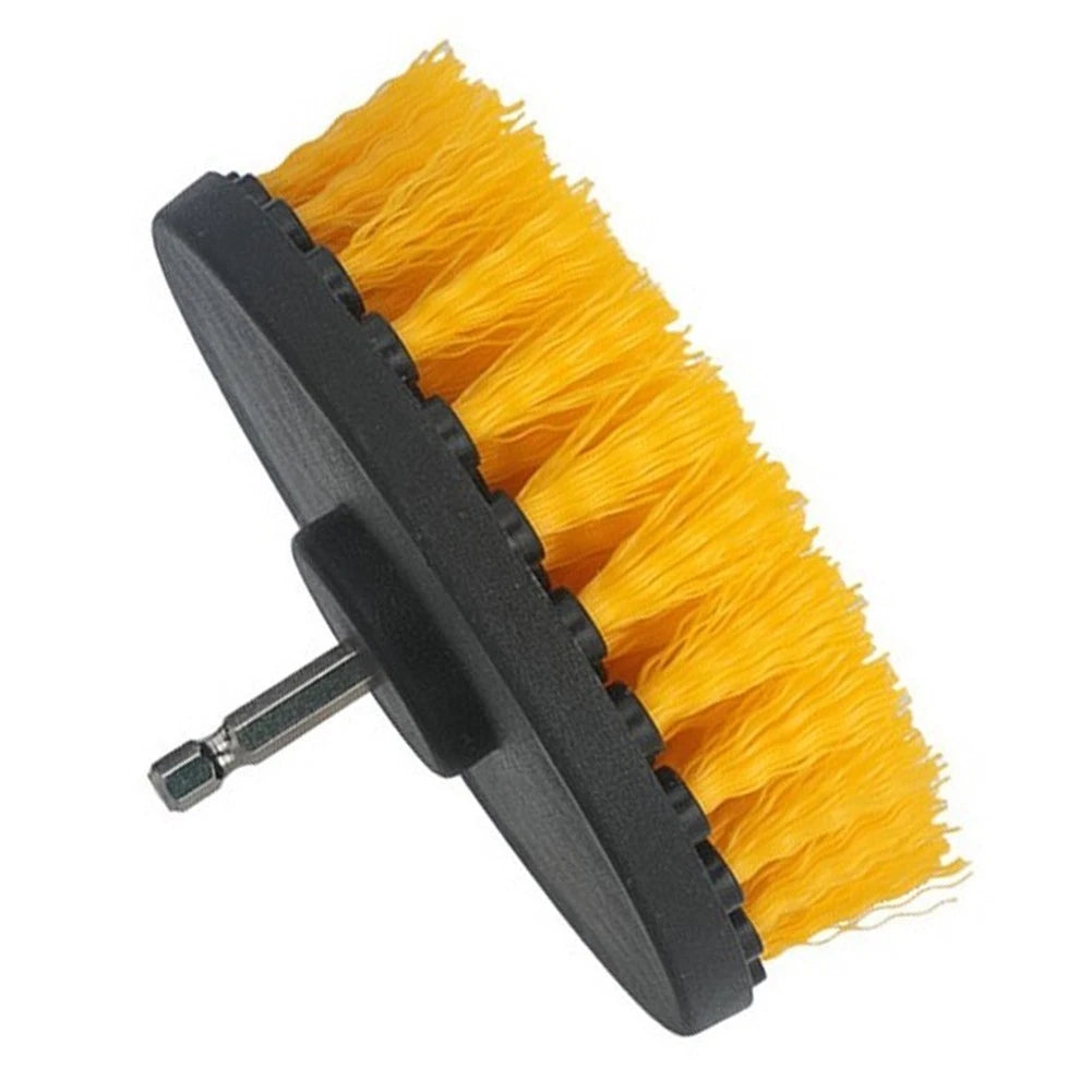 18 Piece Drill Brush Cleaning Kit with Quick Change 14 Inch Shaft
