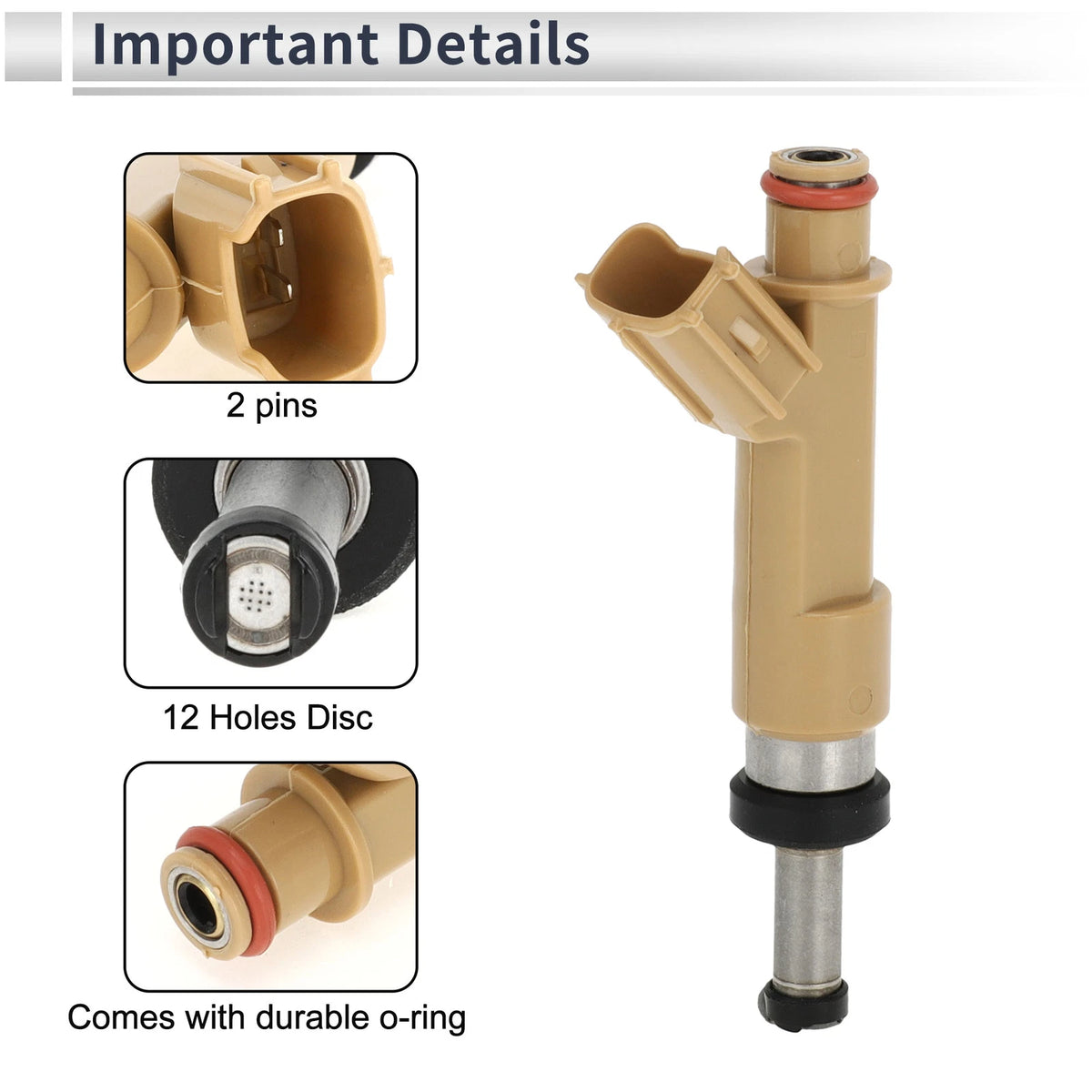 Fuel Injector for Pontiac Vibe 1.8L (2009–2010) 1 Pcs