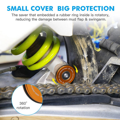 PDS Swingarm Saver Protector for KTM 150 250 300 XCW XC-W TPI (2017–2022)