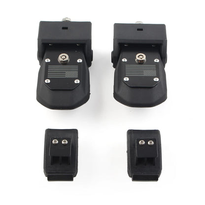 Engine Lock Hood Latches Catch for Jeep Wrangler JL (2018–2023) Black