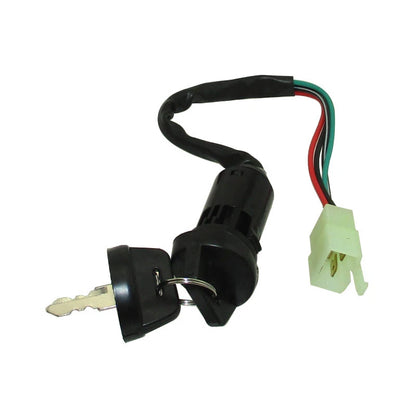 Ignition Key Switch for Eton Viper Sierra Impuls Rascal 50cc 70cc 90cc ATV (2000–2023)