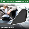 Front Right Pillar Corner Triangle Trim for Mitsubishi Lancer Evolution (2008–2015)