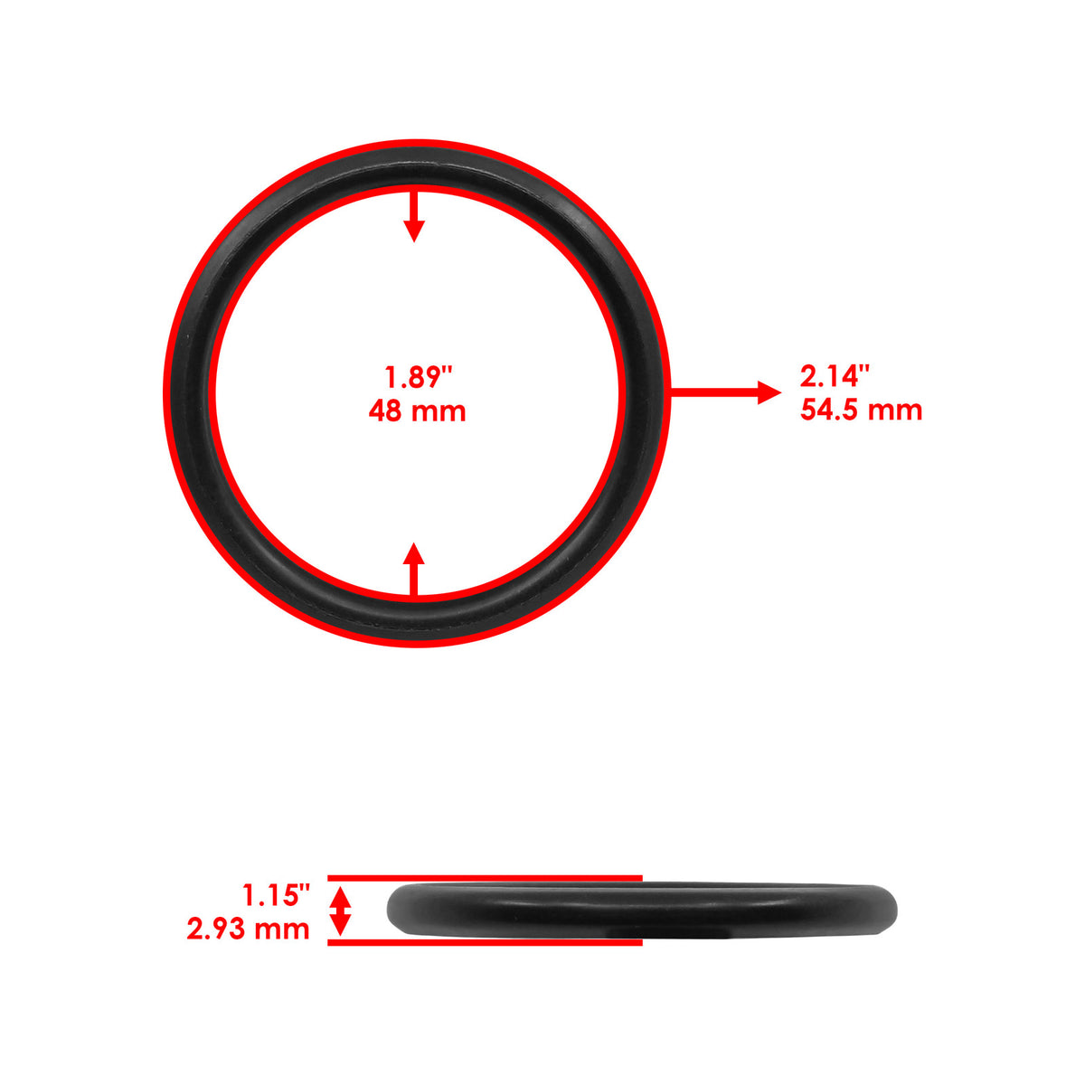 Exhaust Pipe Gaskets Set for Honda CBR1100XX (1997–2003)