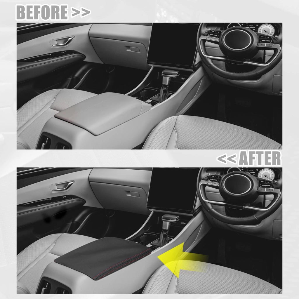 Center Console Armrest Protector Pad for Hyundai Elantra 2021–2022
