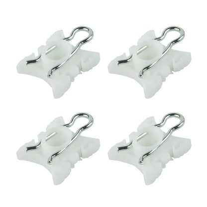 Set of 4 Window Regulator Sliding Pivot Clips for BMW 3 Series (E32 E34 E36)
