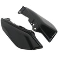 Black Mid-Frame Air Deflectors for Harley CVO Electra Glide (2009–2023)