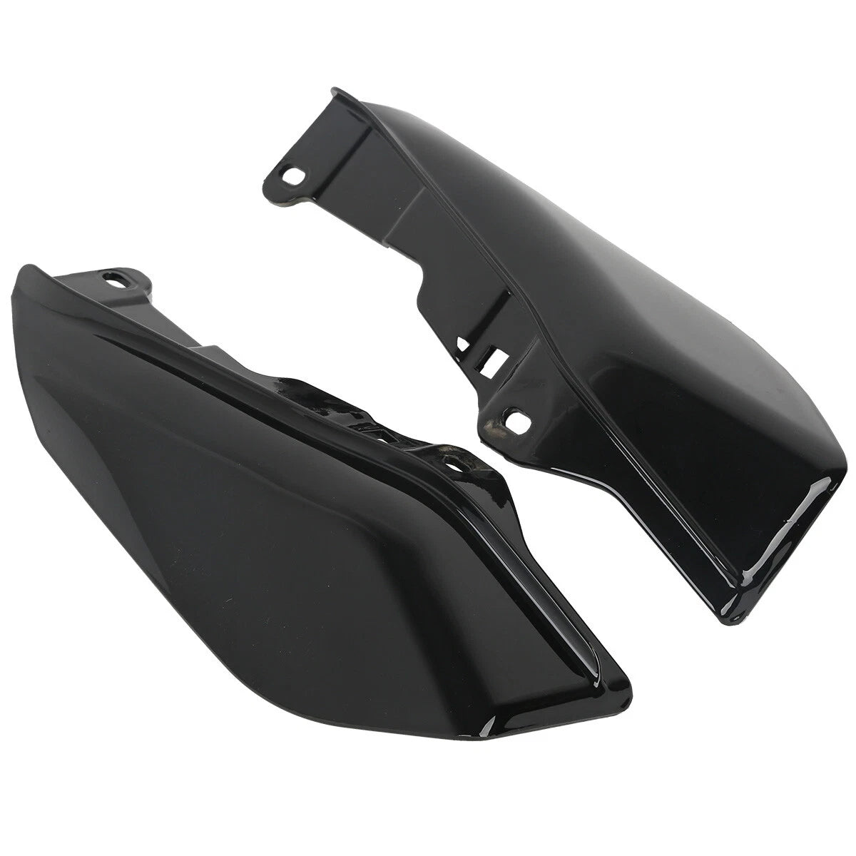 Black Mid-Frame Air Deflectors for Harley CVO Electra Glide (2009–2023)