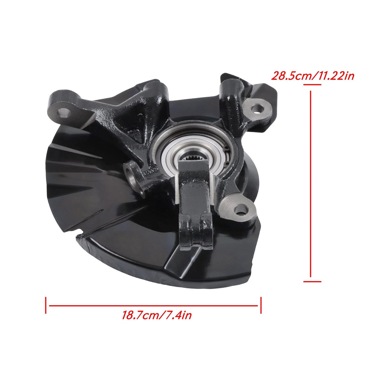 Steering Knuckle Assembly Front RH for Kia Rio Hyundai Accent (2006–2020) 517161G100