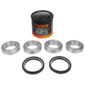 Front Wheel Bearing Kits + Grease for L300 Express Starwagon (1985–1994)