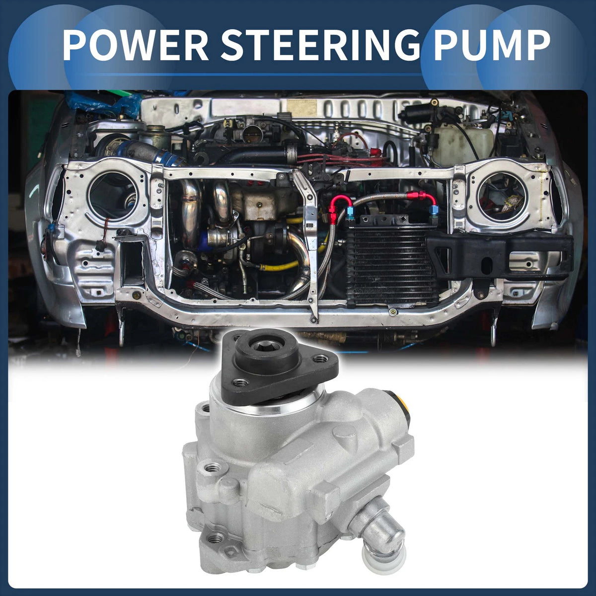 1 Pc Power Steering Pump No. 32411093577 for BMW 323i 328i (1998–1999)