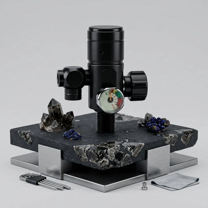 First Stage Valve for Scuba Diving (M18x1.5 Input, 3/8-24 UNF Output)