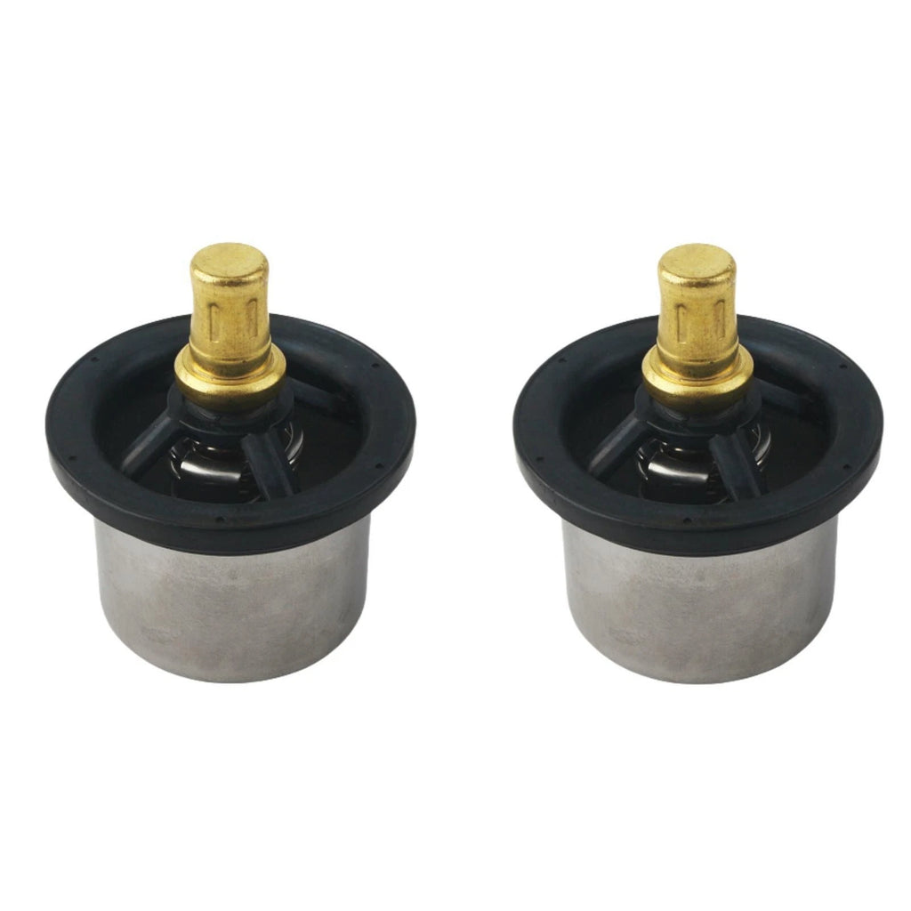 2pcs Thermostat 180°F for Volvo Penta D4 D6 D12 (2003–2015) 1544683 1303061 18-3681