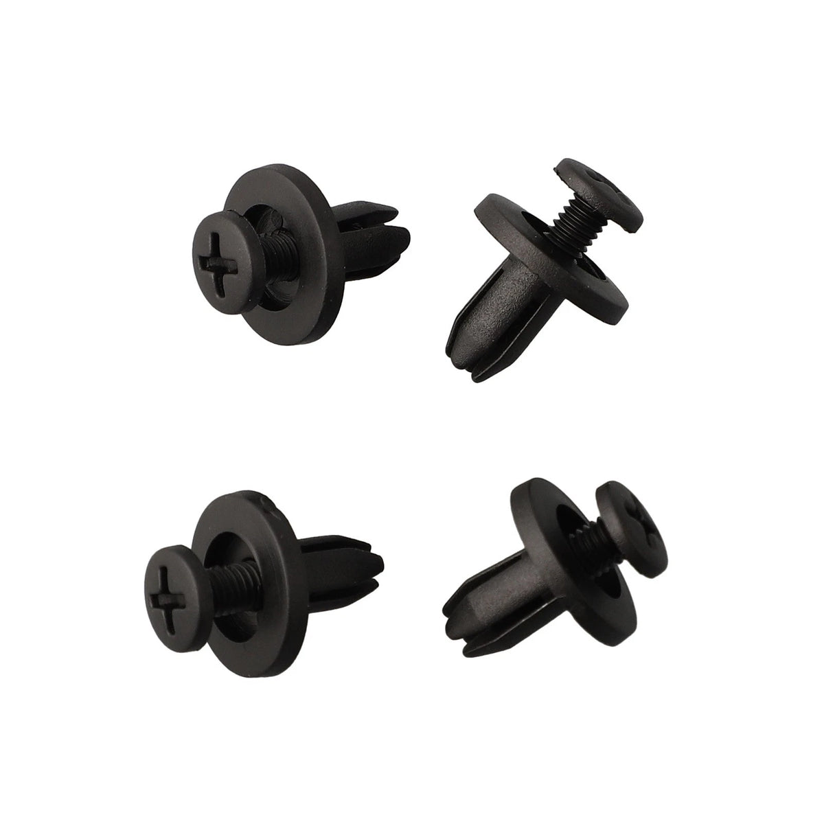 Set of 4 Plastic Clips Push Pin Rivets for Side Skirts Trim