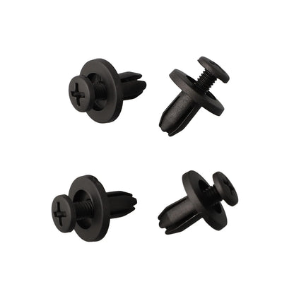 Set of 4 Plastic Clips Push Pin Rivets for Side Skirts Trim