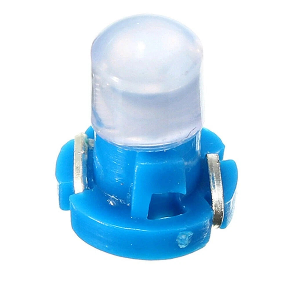 10x Blue T3 Neo Wedge LED Bulbs for Car Instrument Panel (Universal)