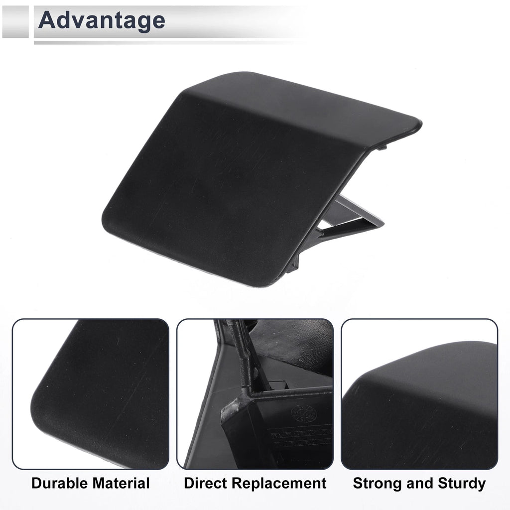 Front Left Headlight Washer Nozzle Cover Cap for BMW X5 (Unpainted)