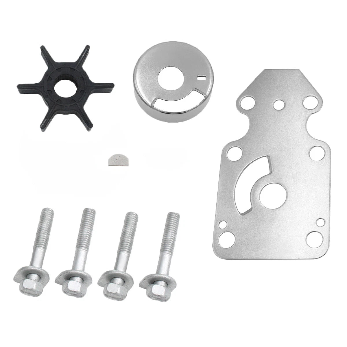 Water Pump Impeller Kit 63V-W0078-00 for Yamaha F15 F9.9M (1997–2023)