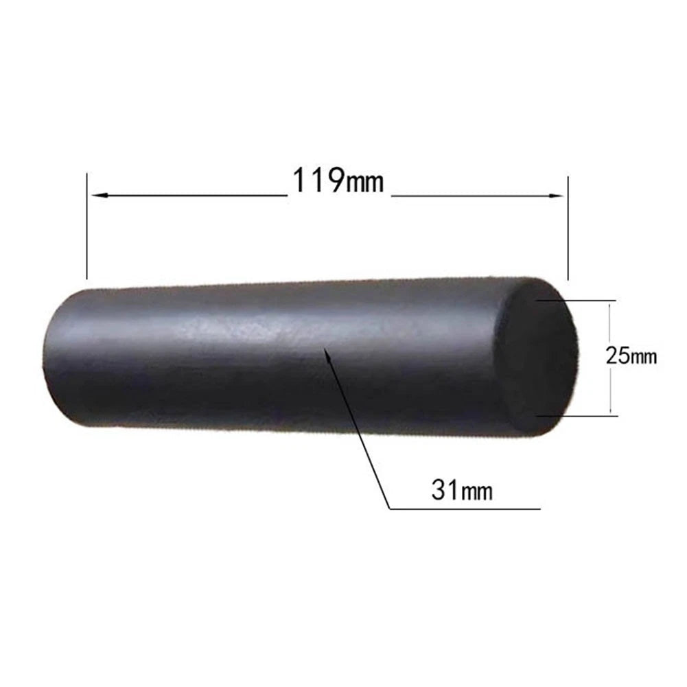 Black Round Tubes Wheelbarrow Handles for Gardening