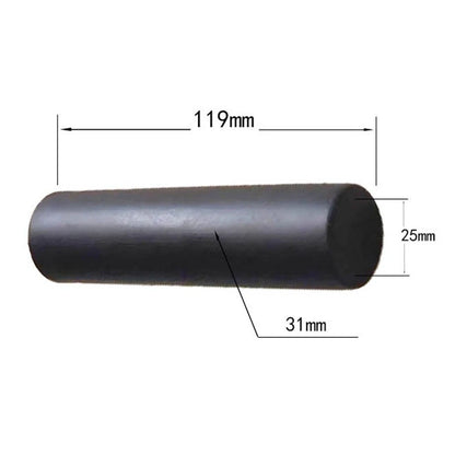 Black Round Tubes Wheelbarrow Handles for Gardening