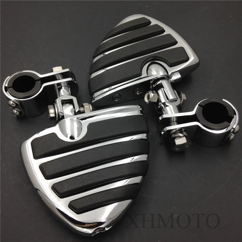 1" 1-1/4" Rubber Front Footrest Peg for Harley (Engine Guard Highway)