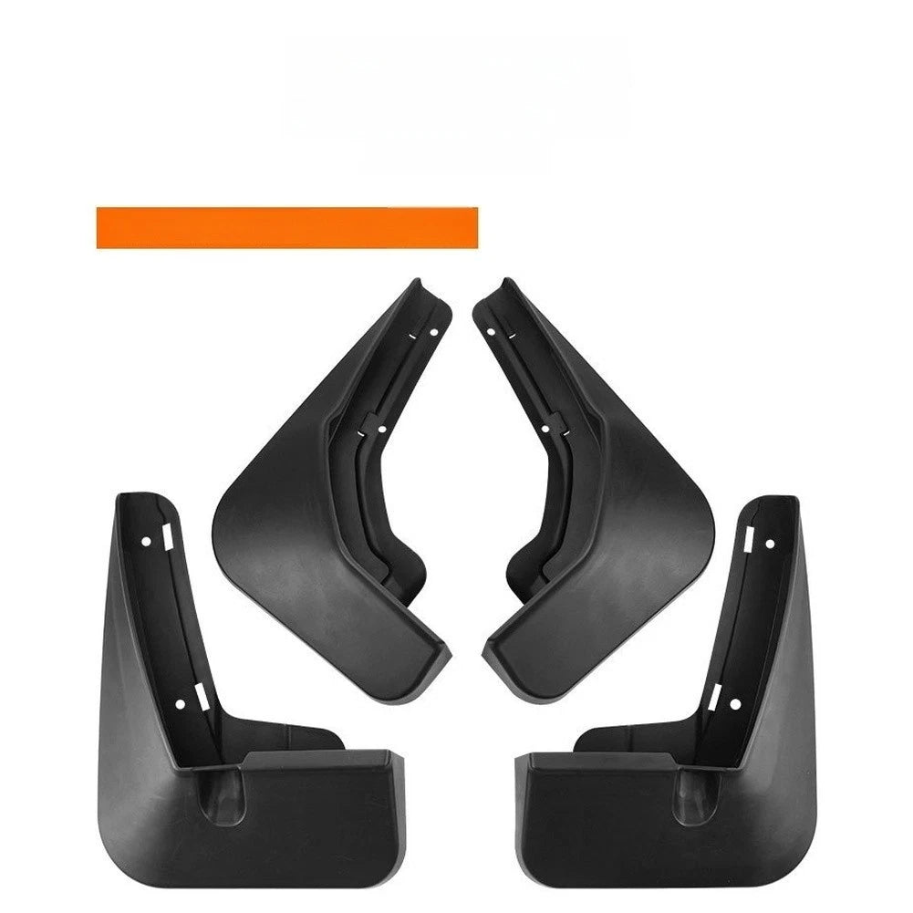 Set of 4 ABS Mud Flaps for Trumpchi GS3 (2017–2020) Front and Rear Black