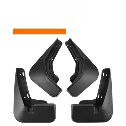 Set of 4 ABS Mud Flaps for Trumpchi GS3 (2017–2020) Front and Rear Black