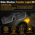 Dynamic Amber LED Side Marker Fender Light for Opel Adam (2012) 1 Pair