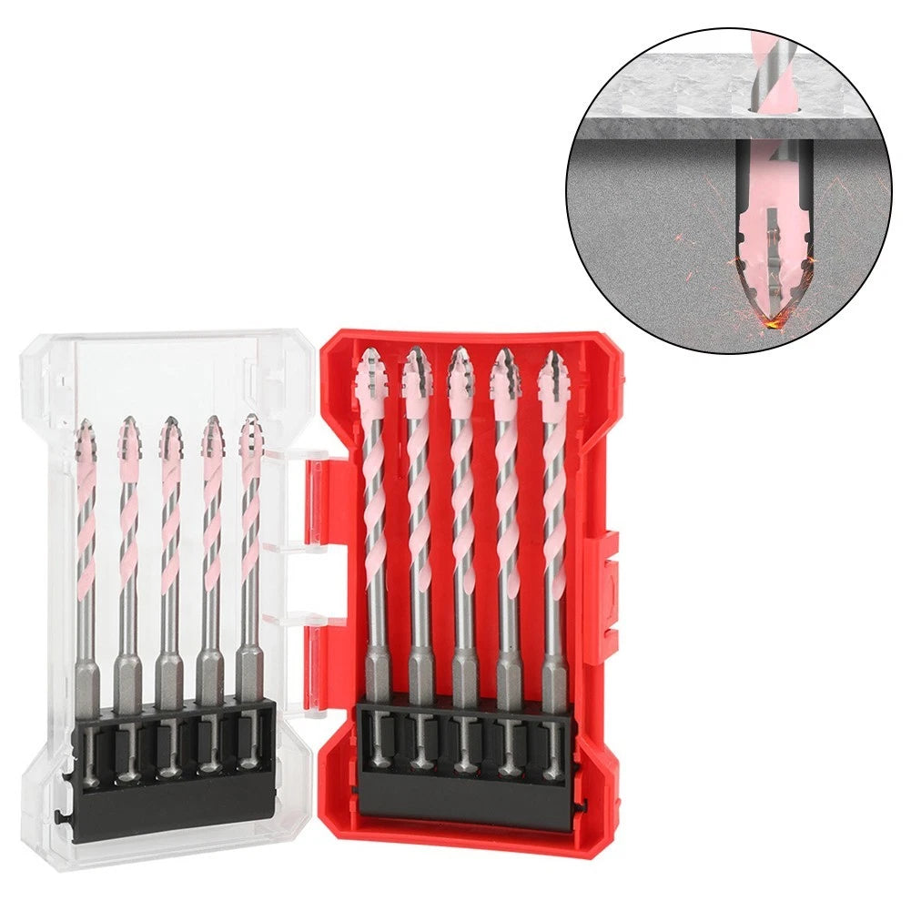 10pcs Triangle Drill Bits for Glass Brick and Tile Projects