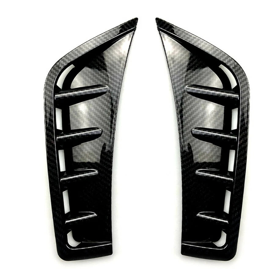 2 Pcs Car Front Bumper Side Air Vent Splitter Spoiler For Mercedes Class GLC43