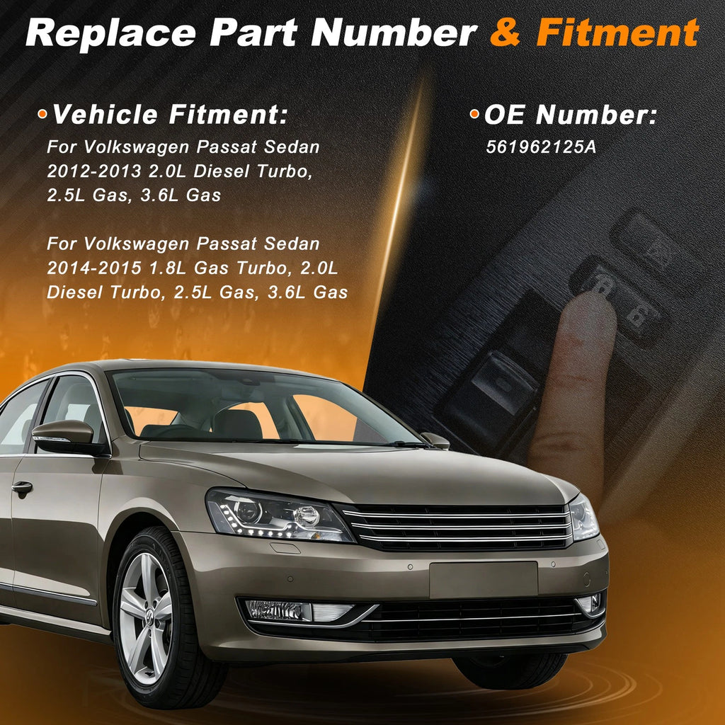 Front Left Door Lock Switch OEM Replacement for Volkswagen Passat 2012-2013