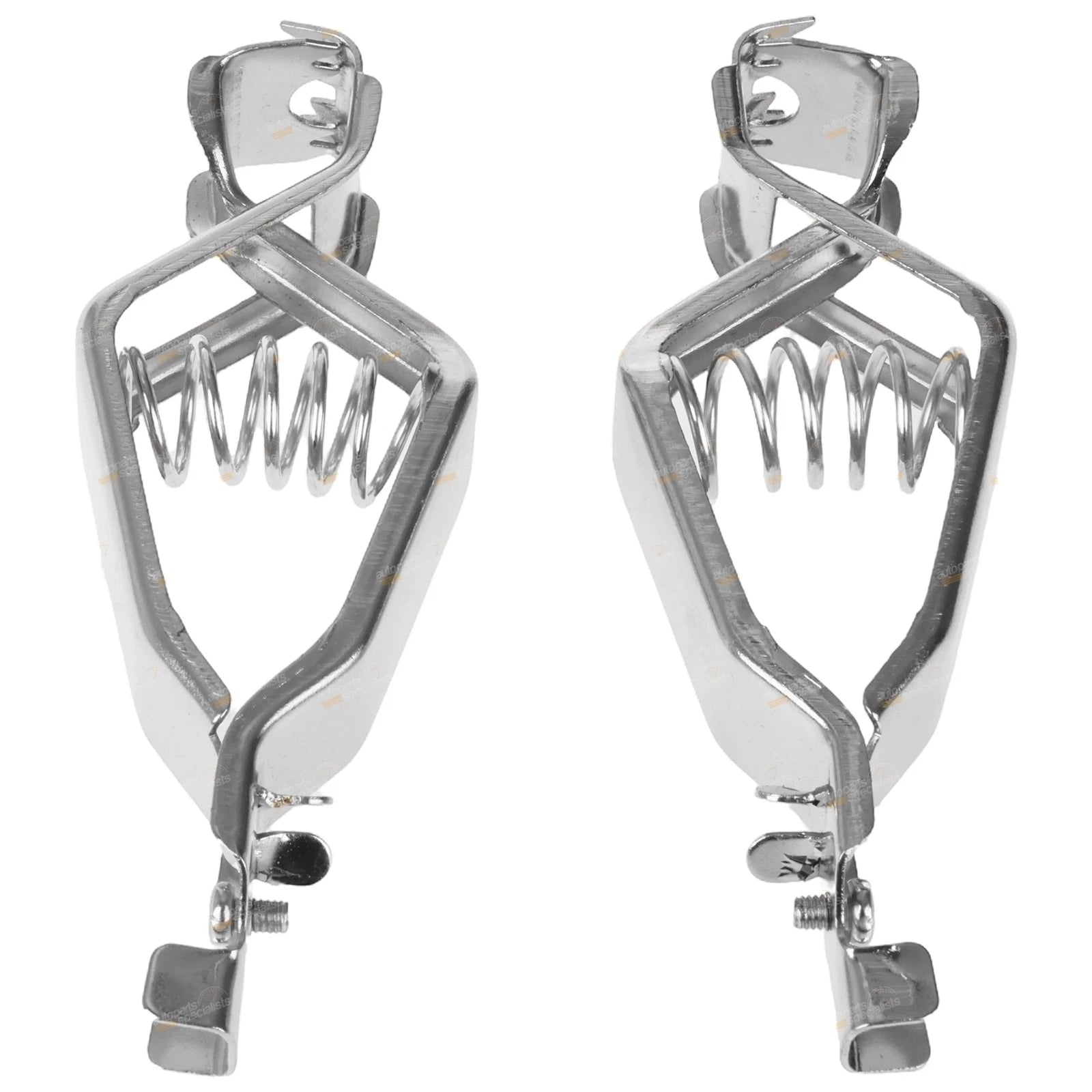Set of 2 Battery Crocodile Clips 50Amp