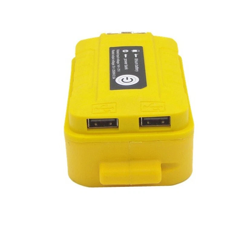 18V Battery USB Converter for DCB203, DCB200 with Flashlight Feature