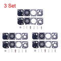 3X Carburetor Gasket Kit for Ryobi 26cc 30cc ZAMA C1U Homelite RB29 (N/A)