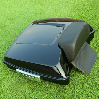 Trunk Backrest Mount Rack Plate for Harley Touring Road Glide (2009–2013)
