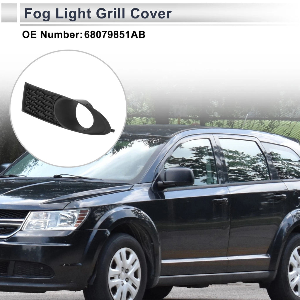 Front Left Fog Light Grill Replacement for Dodge Journey (2011–2020)